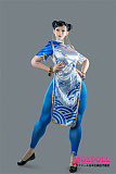Game Lady No.33_1ヘッド 169cm Fカップ フルシリコン製リアルドール チュンリーコスプレ人形