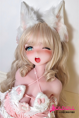 ElsaBabe アニメドール 140cmRAD054 莓谷恋 シリコン/TPE選択可 ゆめかわ系 ふわふわ耳とロングヘアの人形