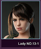 Game Lady 168cm Dカップ+アニメno.05 コスプレ フルシリコン製  等身大リアルラブドール