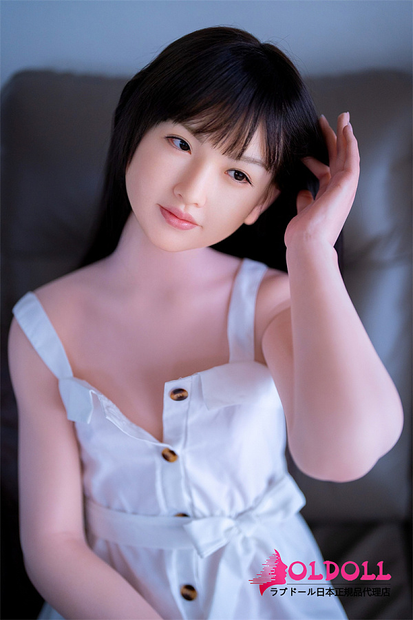 J cute 美郁ヘッド 149cm バスト平 シリコン製リアルドール 清楚系ダッチワイフ シンプルな白ワンピース姿