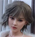 人造人(RZRDOLL)  若璃（Ruoli）ヘッド No.23R 160cm Dカップ究極版ボディ 高級リアルドール 淡いラベンダー色のビキニ姿