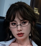 人造人(RZRDOLL)  若璃（Ruoli）ヘッド No.23R 160cm Dカップ究極版ボディ 高級リアルドール 淡いラベンダー色のビキニ姿