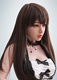 人造人(RZRDOLL)  若璃（Ruoli）ヘッド No.23R 160cm Dカップ究極版ボディ 高級リアルドール 淡いラベンダー色のビキニ姿