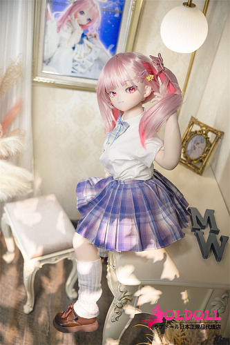 MW Girl(魔物姫) アニメドール 115cm 眠眠ヘッド ソフトビニールヘッド 学園風ツインテールフィギュア人形 コンパクトなダッチワイフ