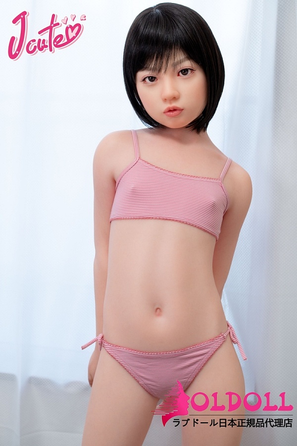 【新品キャンペーン10％オフ exp骨格無料 ゼリー尻/ソフトヴァギナ無料】J cute 最新作 128cm バスト平+AGB08衣音ヘッド フルシリコンドール 癒すパートナーろり系リアル美少女