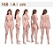 166cm Dカップ（166A）