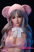 MD DOLL 150cm Eカップ M47ヘッド Phoebeちゃん 可愛いピンクコスチュームリアルドール