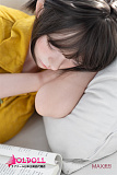 蛍火日記 153cm Aカップ MAXリアル皮膚版 瞑り目琉璃(liuli)ヘッド 高級シリコン製 心を癒やすリアルドール