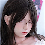 蛍火日記 153cm Aカップ MAXリアル皮膚版 瞑り目琉璃(liuli)ヘッド 高級シリコン製 心を癒やすリアルドール