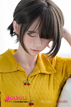 蛍火日記 153cm Aカップ MAXリアル皮膚版 瞑り目琉璃(liuli)ヘッド 高級シリコン製 心を癒やすリアルドール