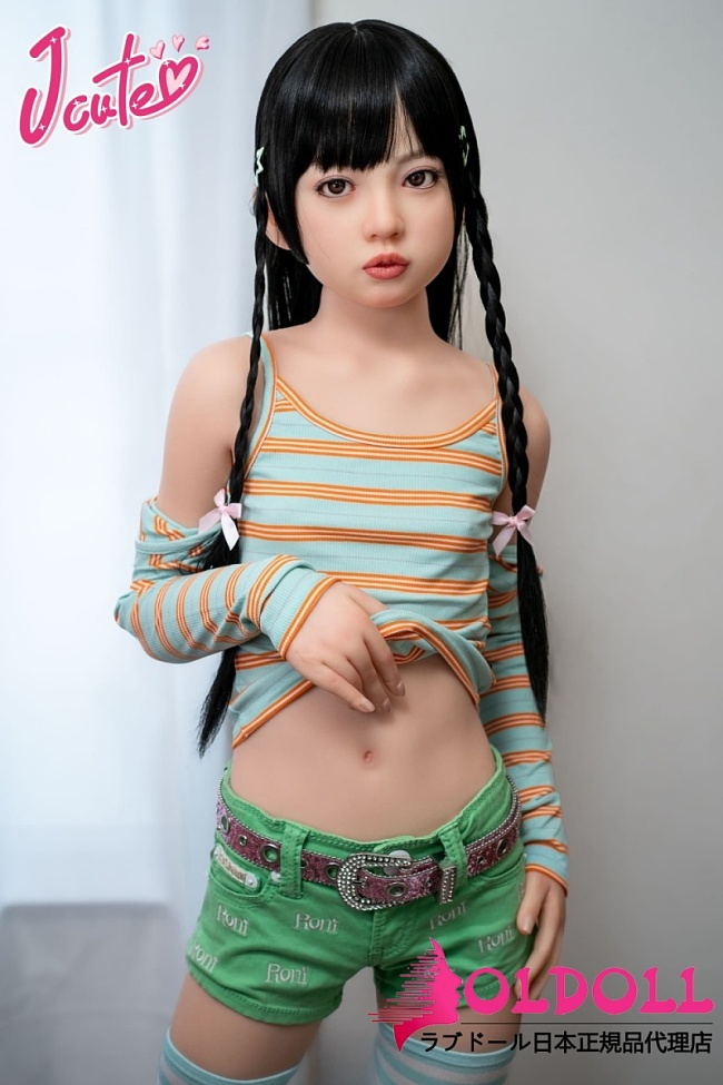J cute 最新作 128cm バスト平+AGB08衣音ヘッド シリコンドール 貧乳系癒しパートナーリアルドール