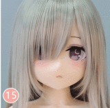 凹凸咪 aotumedoll アニメドール 160cm Kカップ＃131 ヘッド金狮(JINSHI)ちゃん 宣伝画像シリコンヘッド+TPEボディ 爆乳セクシーアニメラブドール
