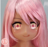 凹凸咪 aotumedoll アニメドール 160cm Kカップ＃131 ヘッド金狮(JINSHI)ちゃん 宣伝画像シリコンヘッド+TPEボディ 爆乳セクシーアニメラブドール