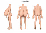 「全種類ボディ」AXBDOLL  ボディのみ  TPEラブドール  リアルドール 等身大 新骨格 ダッチワイフ （ヘッド含ません）
