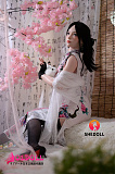 【お客様の撮影写真】SHEDOLL 168cm Dカップ蔷薇（Qiangwei）ヘッド 宣伝写真はros口開閉機能付き ボディ材質選択可 チャイナドレス風リアルドール