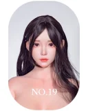 【お客様の撮影写真】SHEDOLL  阿初ヘッド 163cm Hカップ  シリコン製リアルドール 眼鏡スタイル 知的でセクシーなダッチワイフ