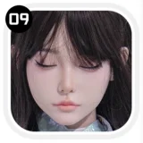 【お客様の撮影写真】SHEDOLL  阿初ヘッド 163cm Hカップ  シリコン製リアルドール 眼鏡スタイル 知的でセクシーなダッチワイフ