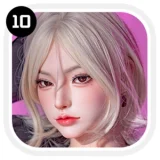 【お客様の撮影写真】SHEDOLL  阿初ヘッド 163cm Hカップ  シリコン製リアルドール 眼鏡スタイル 知的でセクシーなダッチワイフ