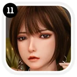 【お客様の撮影写真】SHEDOLL 168cm Dカップ蔷薇（Qiangwei）ヘッド 宣伝写真はros口開閉機能付き ボディ材質選択可 チャイナドレス風リアルドール