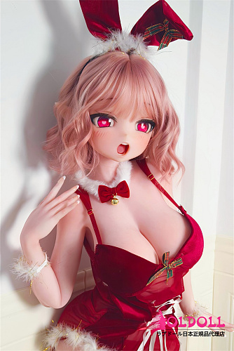 ElsaBabe アニメドール 140cm RAD043 浅香萌里 ボディ材質選択可 萌え系アダルト人形 淡いピンクカラーのふんわりウェーブヘア