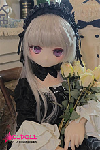 人偶箱庭 アニメドール  126cm AAカップ 水銀灯ヘッド シリコンヘッド+tpeボディ フィギュア人形 大きく澄んだアニメ調アイ 繊細な造形美