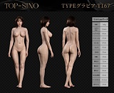 TOPSINO TYPEグラビア  T36米詩(Mishi) 167cm Eカップ フルシリコン製プラブドール 上品で芸術的なスタイル