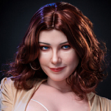 Real lady 159cm Hカップ R8ヘッド シリコン製アダルト人形 欧米系リアルドール 金髪ロングヘア