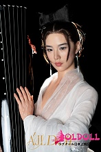 AJLDOLL 佳贤（Jiaxian）ヘッド 170cm Fカップ 軽量化ボディ リアルスキンボディシリコン製中国風古典美人リアルドール