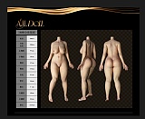 AJLDOLL ボディ単体 等身大リアルドール リアルスキンボディ実践向けセクシーダッチワイフ