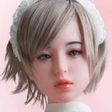 Art-doll  最新作リアル皮膚ボディ163cm Eカップ A28梦娜ヘッド 瞑り目アダルトドール 癒し系ダッチワイフ