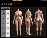 AJLDOLL ボディ単体 等身大リアルドール リアルスキンボディ実践向けセクシーダッチワイフ