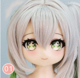 凹凸咪 aotume（アニメドール）135cm AAカップ(Slim)  #65 シリコン製ヘッド  等身大 リアルラブドール 頭部とボディ自由に組み合わせ可