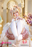 SHEDOLL 东笙ヘッドメイク① 150cm Bカップ 等身大ラブドール 宣伝写真はフルシリコン製 華奢で抱き寄せやすい