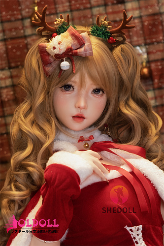 SHEDOLL 洛小乙(luoxiaoyi)ヘッド 152cm Aカップ シリコンヘッド ボディ材質選択可 クリスマスコスチュームのラブドール