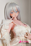 ElsaBabe アニメドール 148cm AHR027 金枝汐Kaneda Shioヘッド 甘く上品なキャラクターダッチワイフ シルバーロングストレートヘア