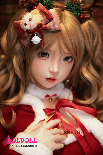 SHEDOLL 洛小乙(luoxiaoyi)ヘッド 152cm Aカップ シリコンヘッド ボディ材質選択可 クリスマスコスチュームのラブドール