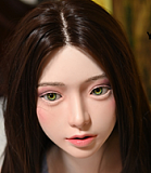 YUEdoll リアル皮膚 155cm Iカップ 桐桐ヘッド シリコン製リアル人形 グラマラスで肉感的アダルトドール