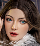 YUEdoll リアル皮膚 155cm Iカップ 桐桐ヘッド シリコン製リアル人形 グラマラスで肉感的アダルトドール