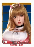Doll Senior 168cm Fカップ 青羽Qingyuヘッド 掲載画像はフルシリコン製 ヘッドとボディの材質選択可能 等身大リアルラブドール