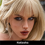 TOP-CYDOLL Natashaヘッド 172cm Aカップ フルシリコン製ラブドール 都会的でクールな欧米系ダッチワイフ