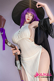 【お客様の撮影写真】 Irontechdoll（orientalシリーズ）158Tボディ Fカップ S32ヘッド（桜姫メイク）上品で色気のあるシリコンアダルトドール