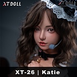 XTDOLL 153cm Iカップ 乔伊-Joy (XT-bym20-C)ヘッド フルシリコン製等身大リアルドール 巨乳スタイル 可愛いダッチワイフ