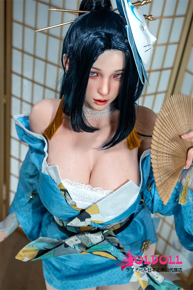 【お客様の撮影写真】 Irontechdoll（orientalシリーズ）158Tボディ Fカップ S32ヘッド（桜姫メイク）ROS-MAX機能付き リアルドール 上品な和の美しさ