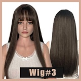 Rainstorm doll シームレスドール 169cm Dカップ  LAC NO.3 かやヘッド 瞑り目ヘッド 高級シリコン製リアルスキンボディ 綺麗な花嫁等身大ラブドール