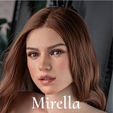 FANREAL 166cm Jカップ 爆乳リアルドール  #Noraヘッド ROS口開閉機能付き 実践向け高級セクシーラブドール 赤い衣装美少女ダッチワイフ