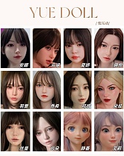 YUEdoll 等身大シリコンヘッド単体 M16ボルト