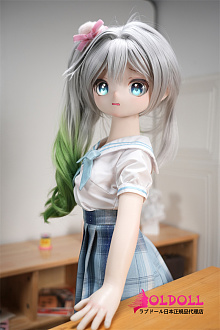 MW Girl(魔物姫) アニメドール 小草（xiaocao）ヘッド 宣伝画像はシリコン製85cmバスト小ボディフィギュア人形 コンパクトで取り扱いやすい 宣伝画像と同じ制服も付属