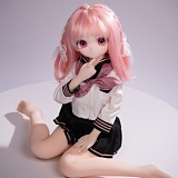「ヘッドと衣装自由に組合」 JSL DOLL 85cm  宣伝画像のヘッド tpe/s-tpe/シリコンボディ選択可能 アニメドール ソフトビニール製頭部 可愛い娘癒しパートナー 宣伝画像と同じ制服も付属