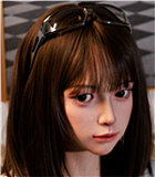 YUEdoll リアル皮膚 150cm Cカップ 甜甜（tiantian）ヘッド シリコン製リアル人形 アジア美人ラブドール