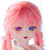 【宣伝画像と同じ衣装セット購入可能】 アニメドール wmdoll 140cm Bカップ#Y012ヘッド ソフトビニール製ヘッド+シリコン製ボディ 等身大リアルラブドール